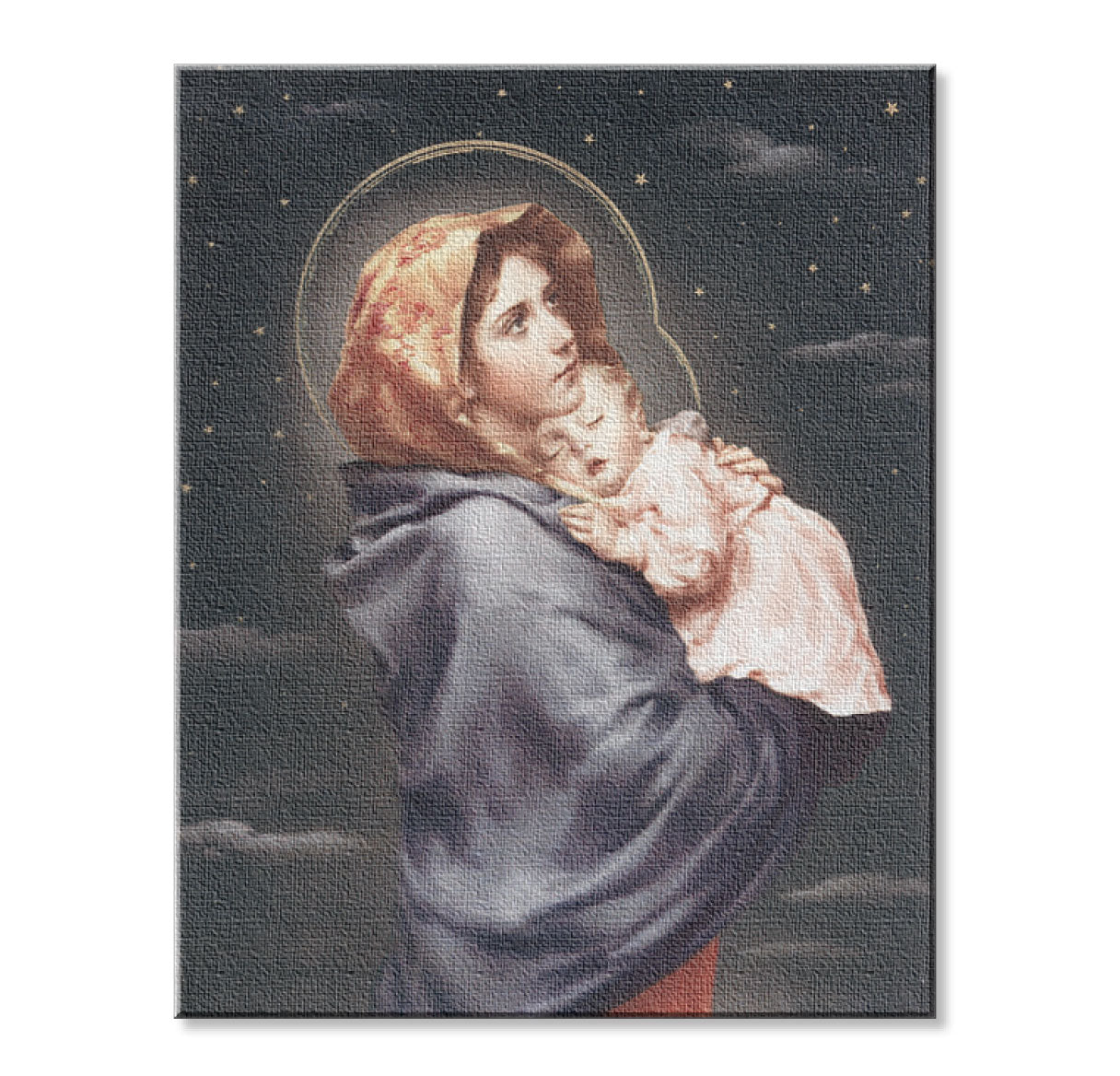 Madonna of the Street Canvas Print