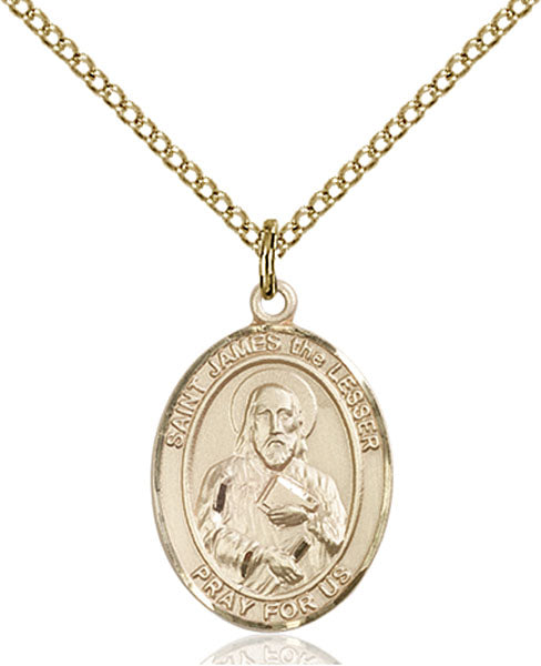 14kt Gold Filled Saint James the Lesser Pendant