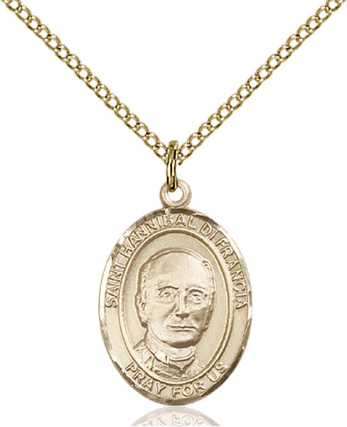 14kt Gold Filled Saint Hannibal Pendant