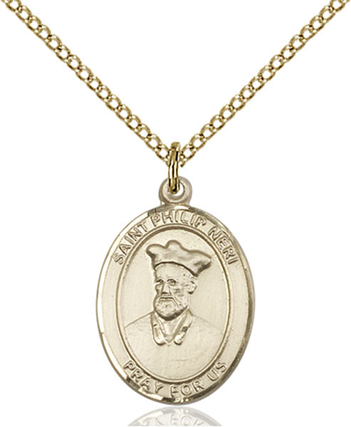 14kt Gold Filled Saint Philip Neri Pendant