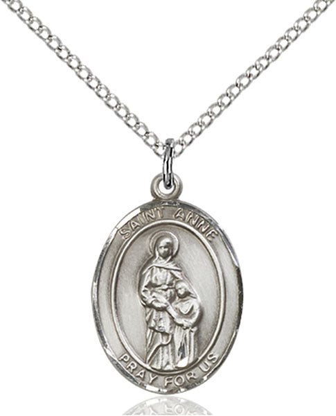 Sterling Silver Saint Anne Pendant