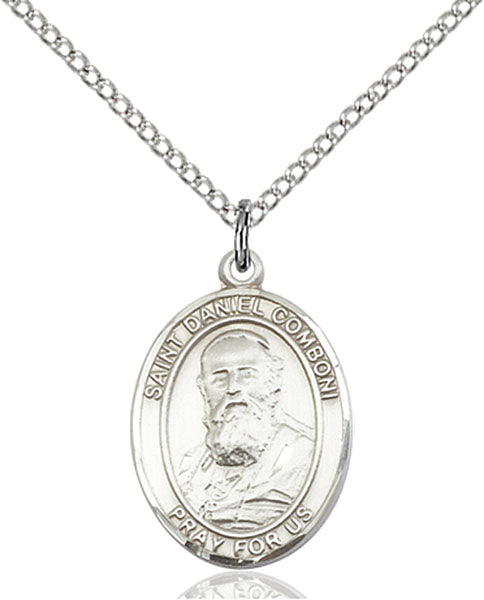Sterling Silver Saint Daniel Comboni Pendant