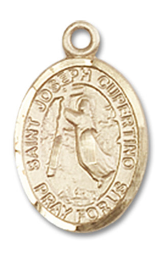 14kt Gold Saint Joseph Of Cupertino Medal