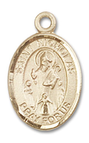 14kt Gold Saint Nicholas Medal