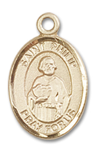 14kt Gold Saint Philip Neri Medal