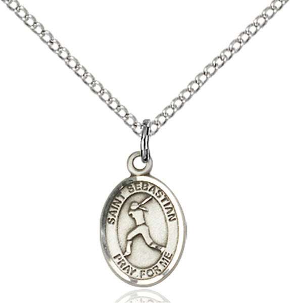 Sterling Silver Saint Sebastian Pendant