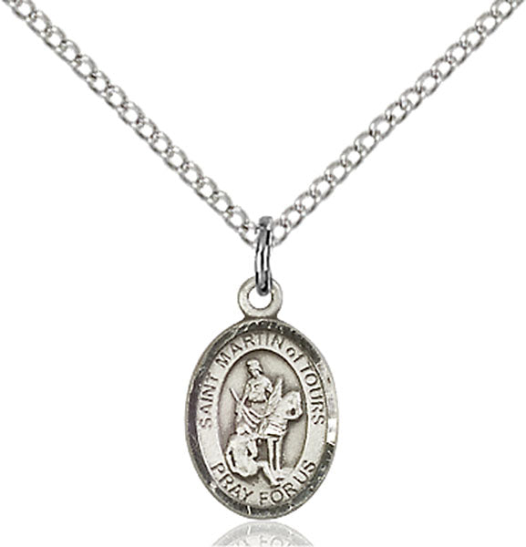 Sterling Silver Saint Martin of Tours Pendant
