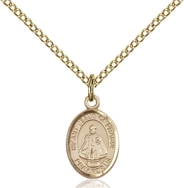 14kt Gold Filled Infant of Prague Pendant