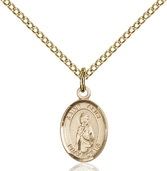 14kt Gold Filled Saint Alice Pendant