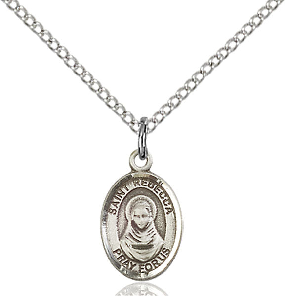 Sterling Silver Saint Rebecca Pendant