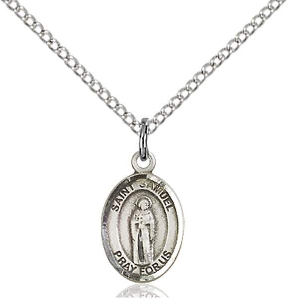 Sterling Silver Saint Samuel Pendant