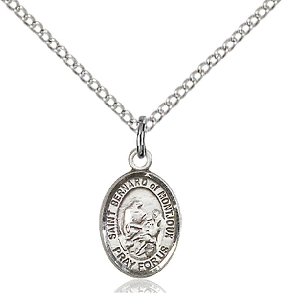 Sterling Silver Saint Bernard of Montjoux Pendant