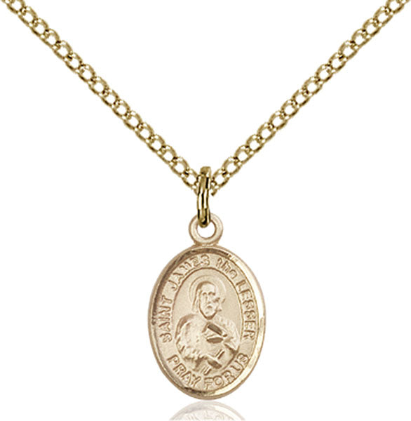 14kt Gold Filled Saint James the Lesser Pendant