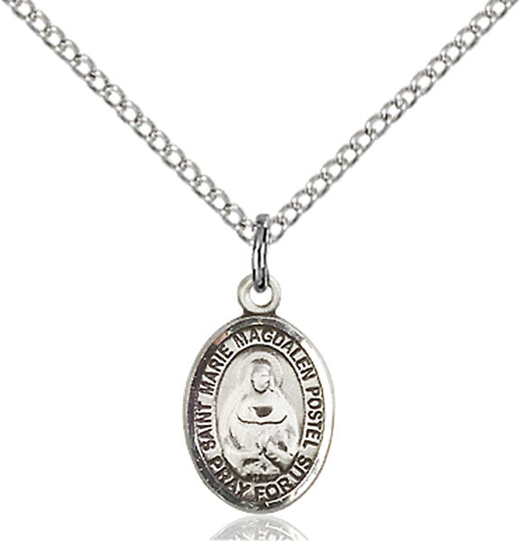 Sterling Silver Marie Magdalen Postal Pendant