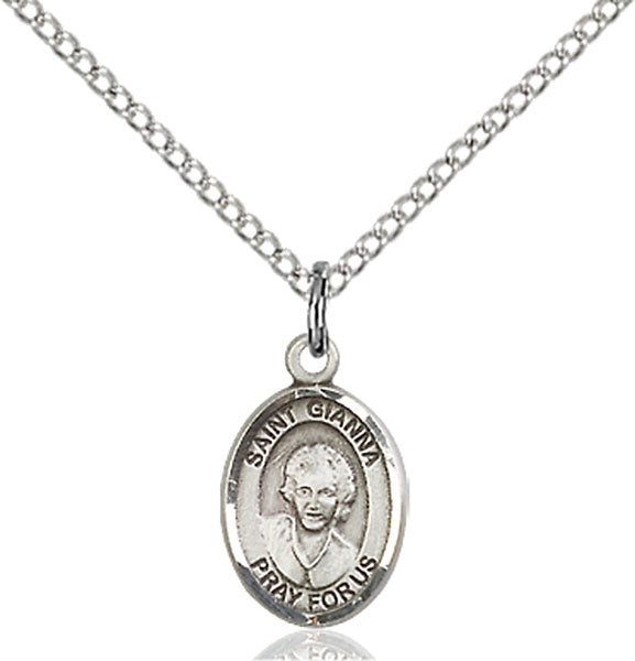 Sterling Silver Saint Gianna Pendant