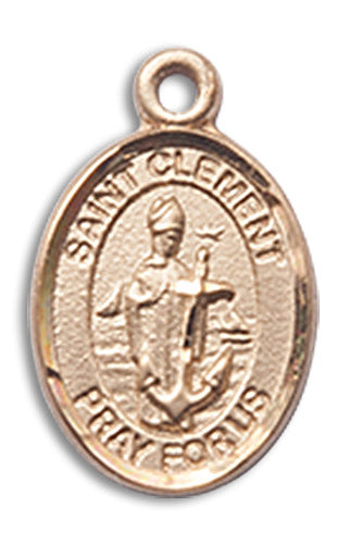 14kt Gold Saint Clement Medal