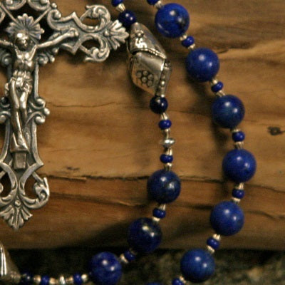 Lapis Lazuli Rosary