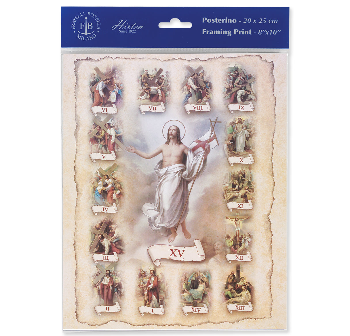 Stations of the Cross Print (sold in increments of 3)