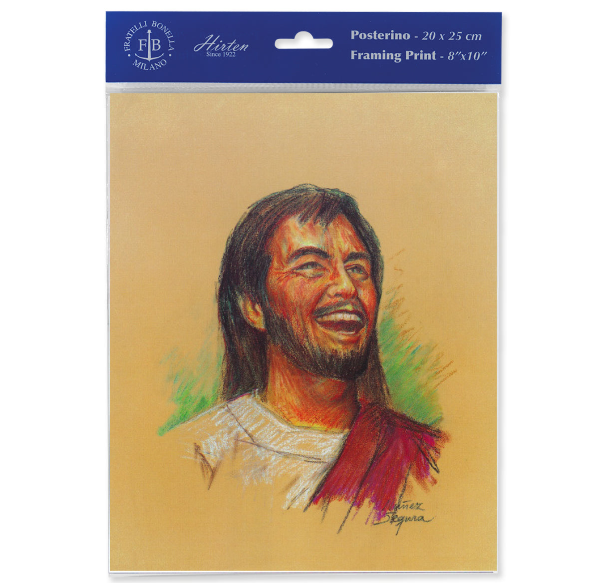 Laughing Jesus Print (Pack of 3)