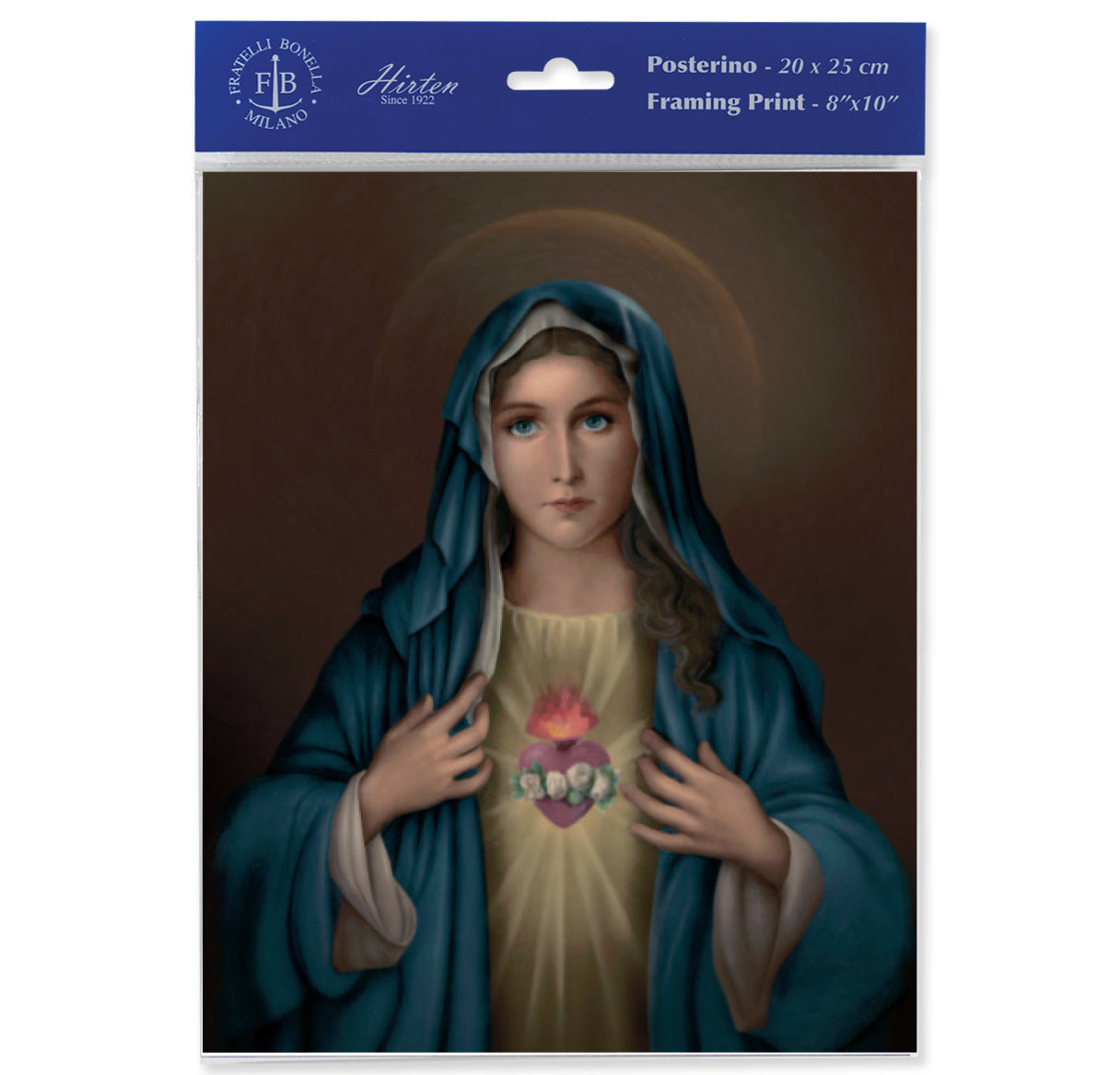 Immaculate Heart of Mary Print (Pack of 3)