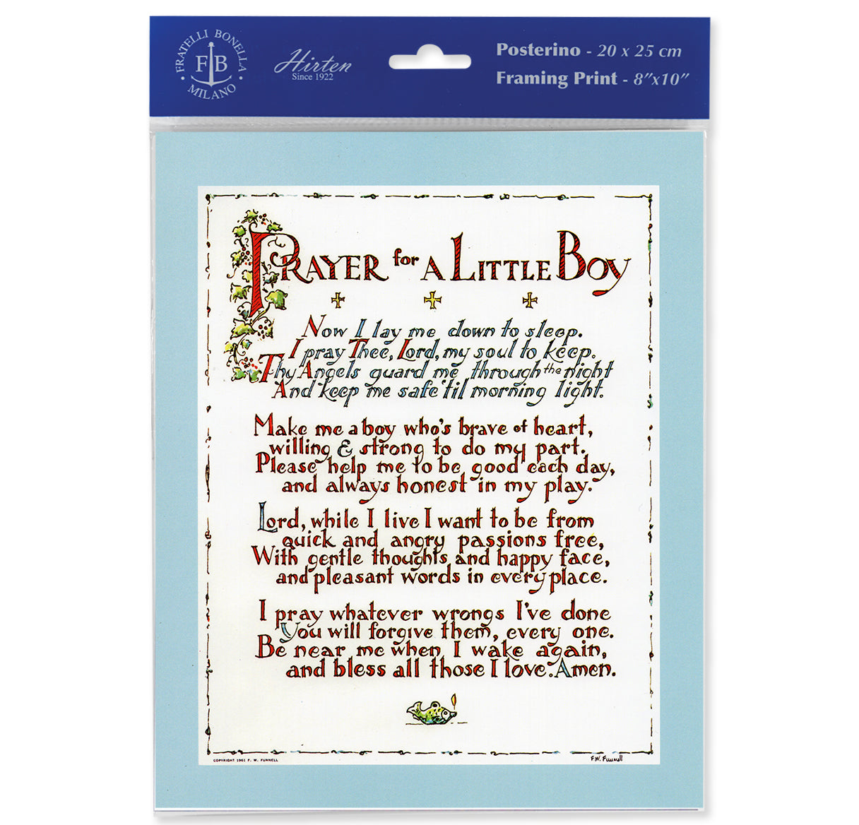 Prayers for a Little Boy Print