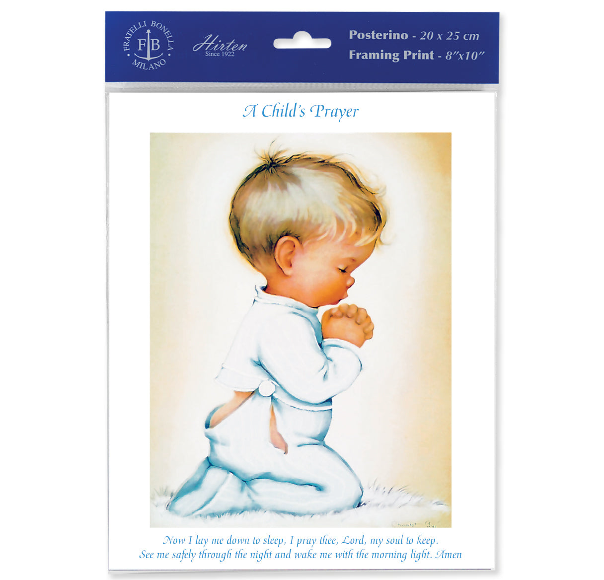 Praying Boy Print (pack of 3)