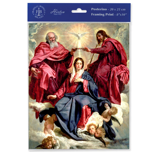 The Crowning of Mary Print (Pack of Three)