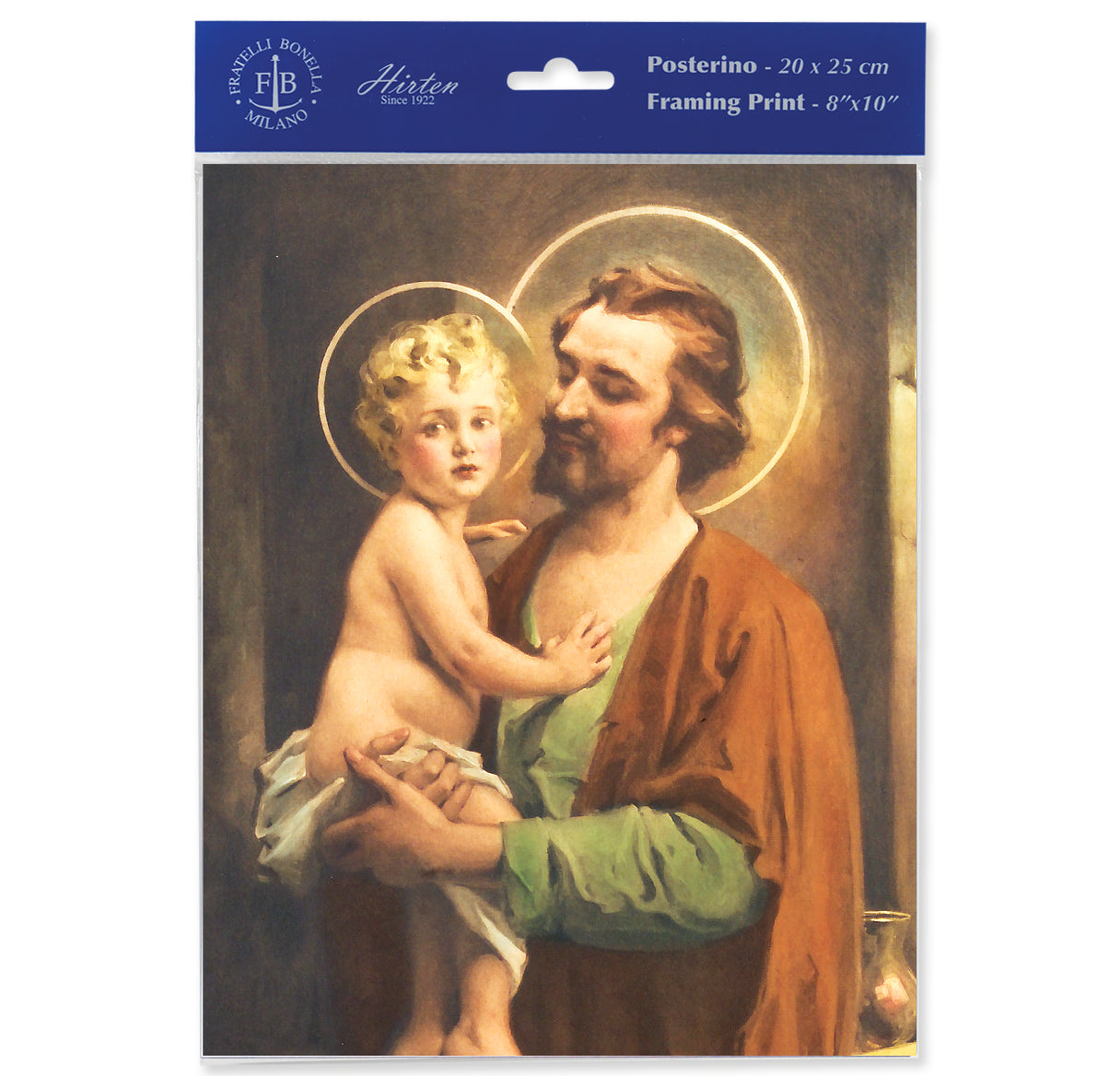 St. Joseph with Jesus Print (Pack of Three)