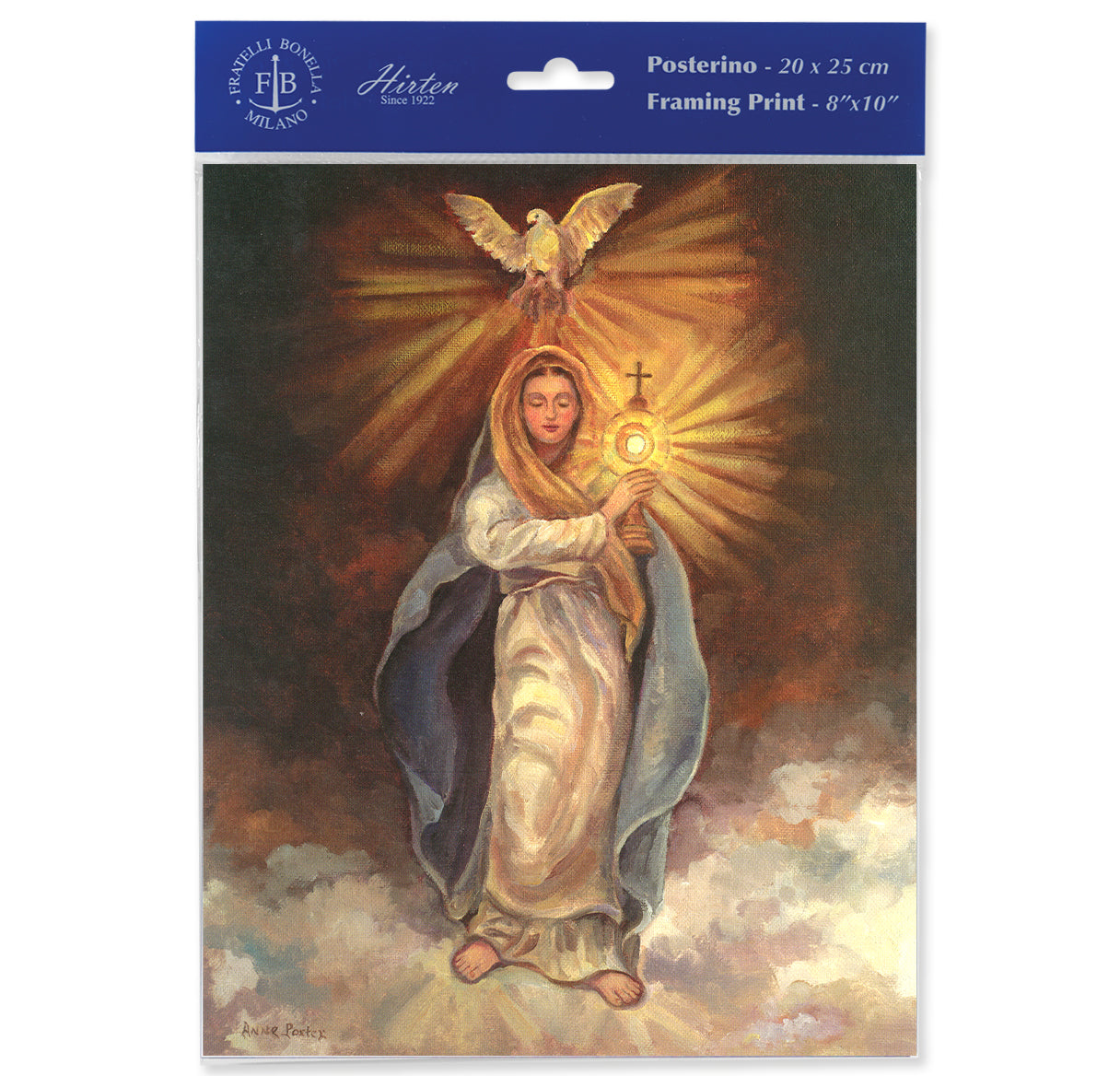 Mary with Monstrance Print (Pack of 3)