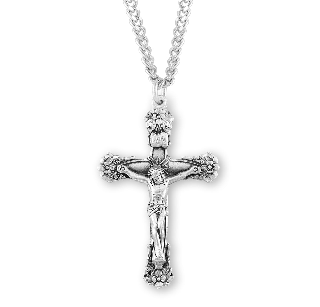 Our Lady of Mount Carmel Sterling Silver Scapular Medal