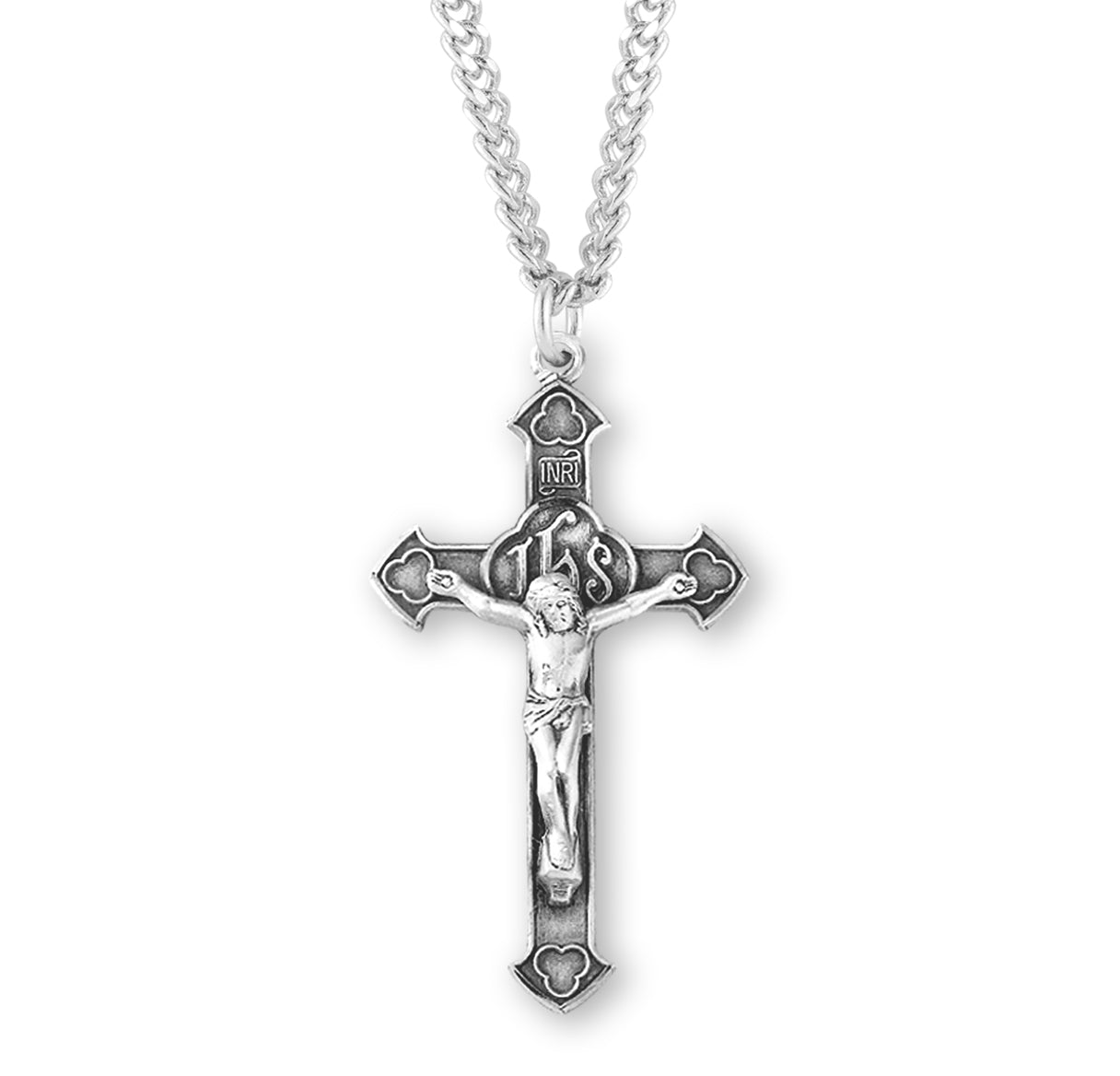 Saint Christopher Round Sterling Silver Medal