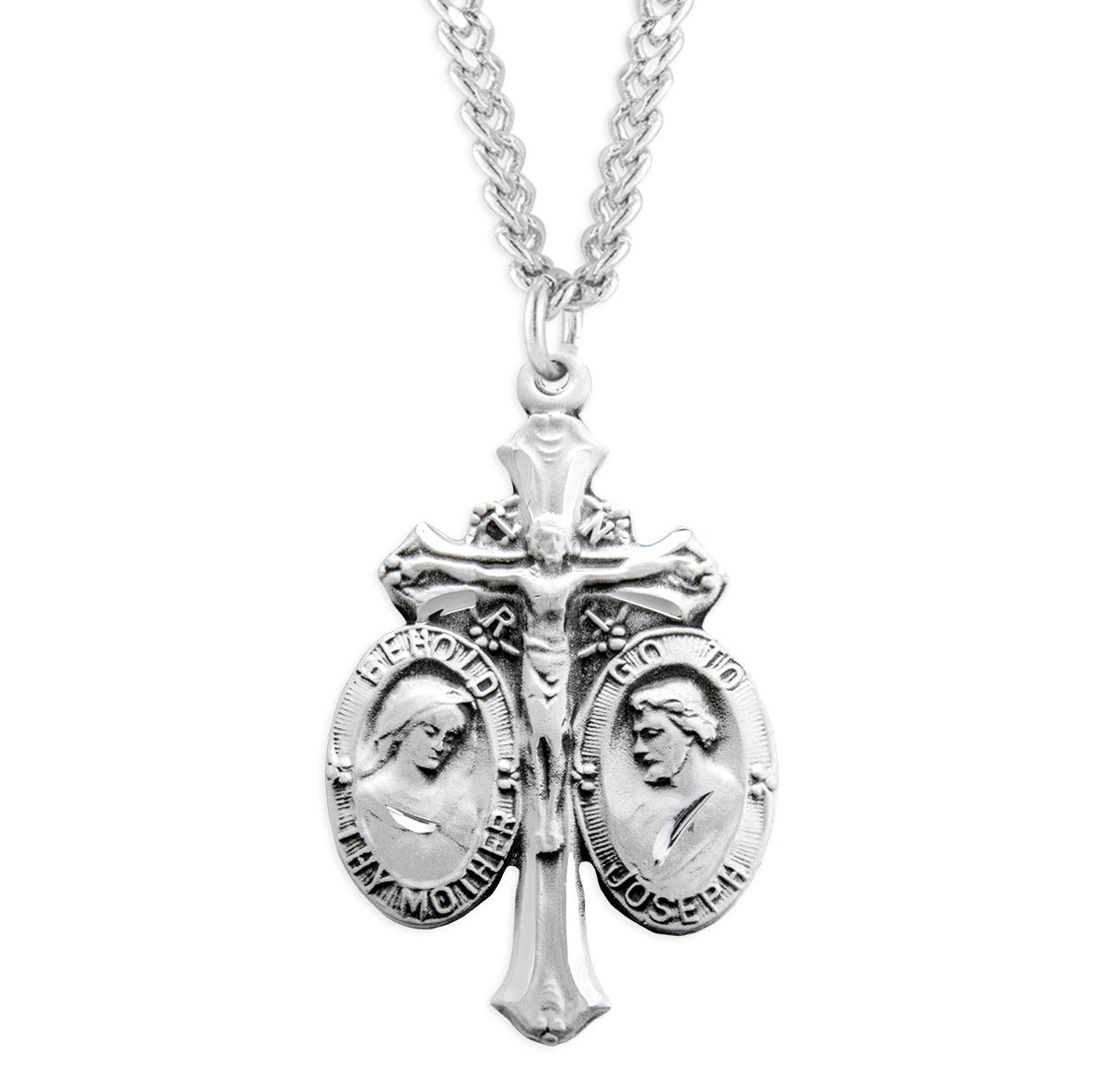 Sterling Silver 4-Way Medal