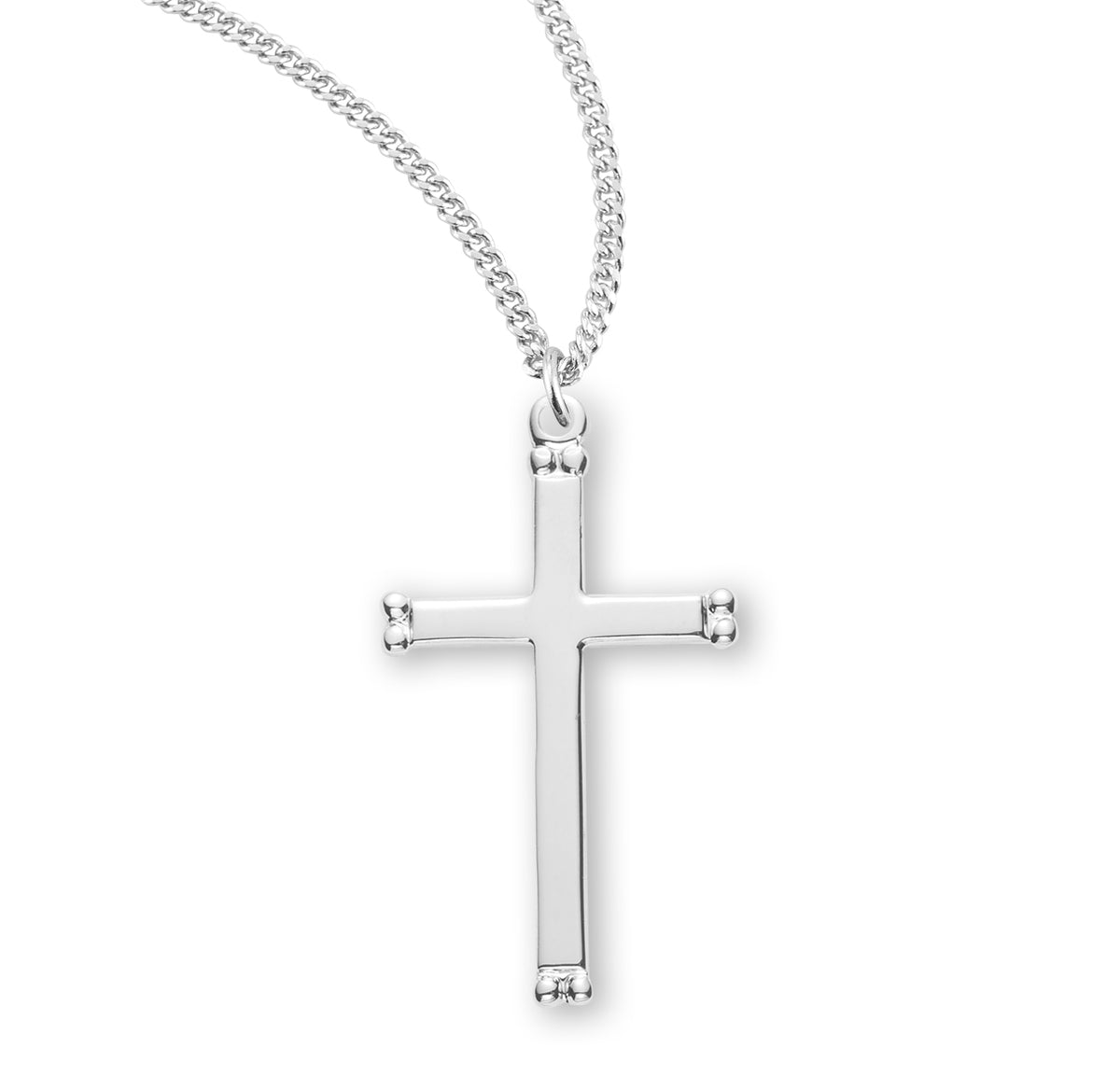 Sterling Silver Cut Out Cross
