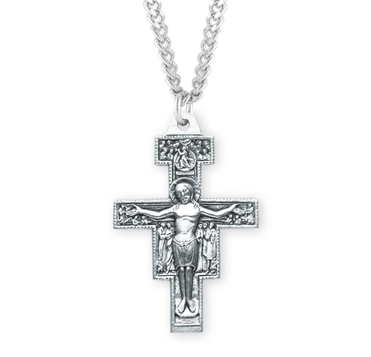 San Damiano Crucifix Sterling Silver