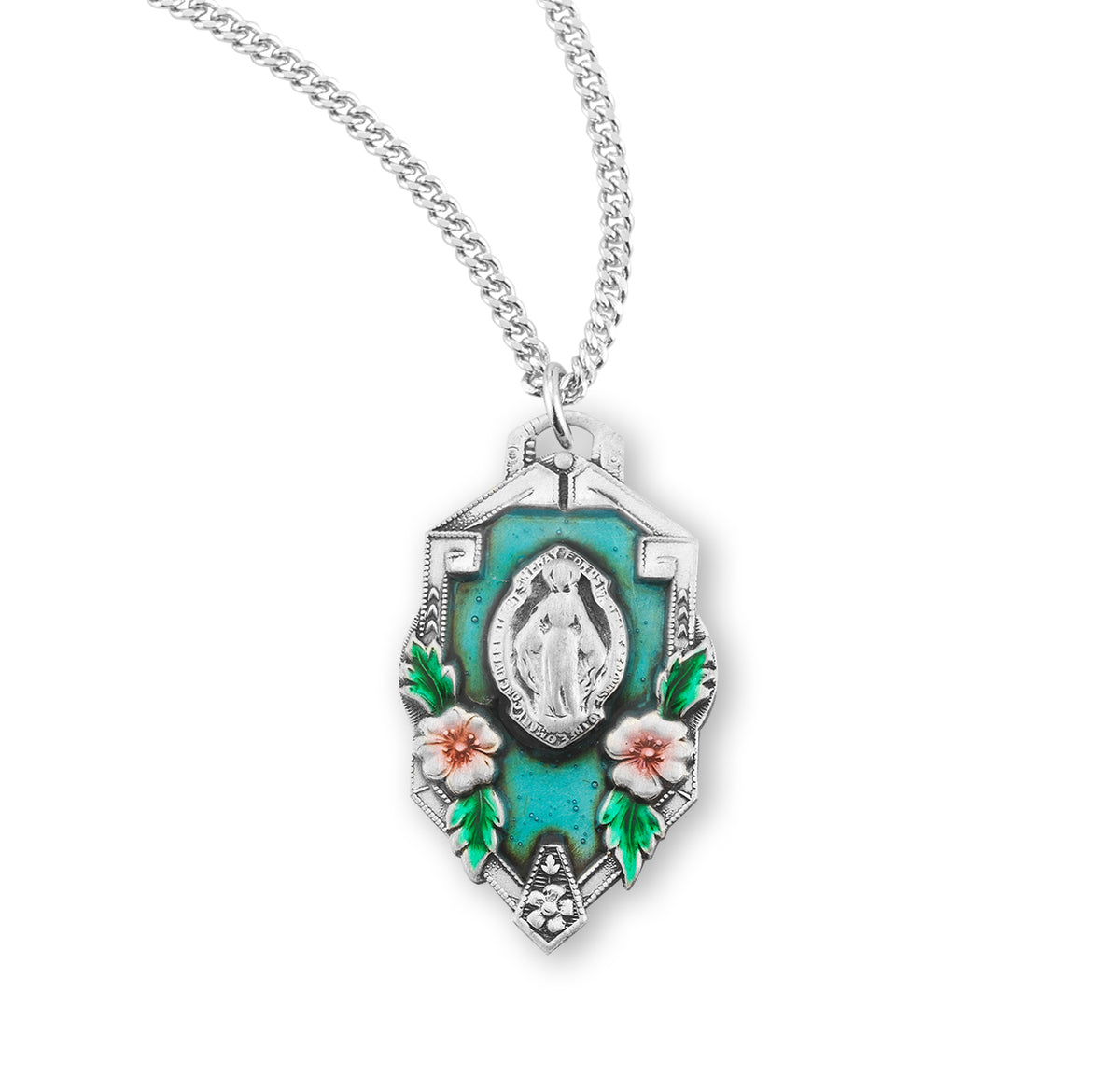 Sterling Silver Bell Miraculous Medal