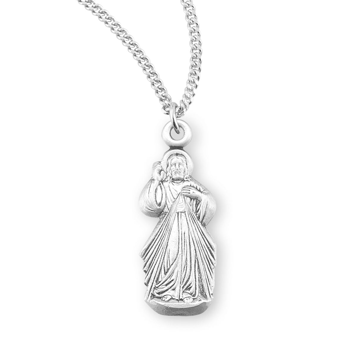 Saint Francis of Assisi Round Sterling Silver Medal