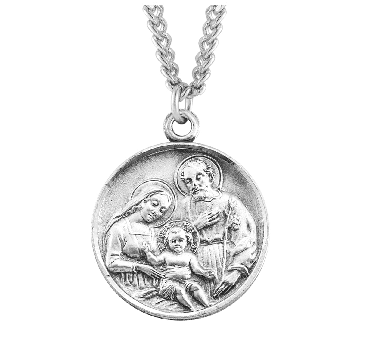 Sterling Silver Holy Scapular Medal
