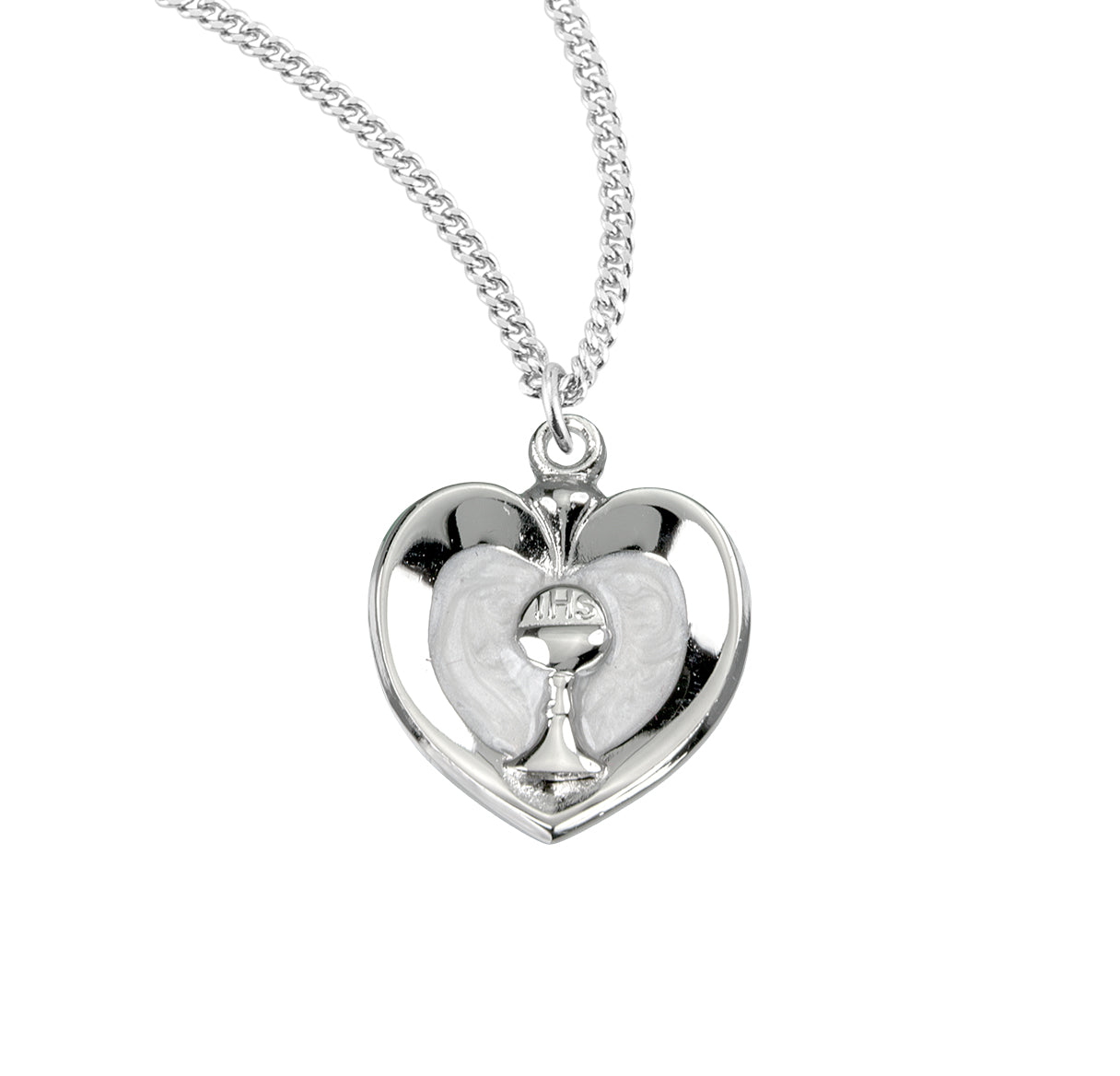 Sterling Silver Oval Two-Tone Miraculous Medal