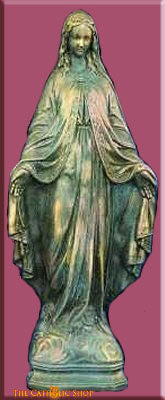 Our Lady Of Grace Outdoor Garden Statue
