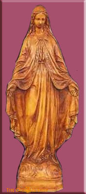 Our Lady Of Grace Outdoor Garden Statue