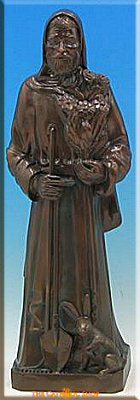 Saint Fiacre Statue