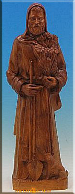 Saint Fiacre Statue
