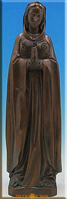 Mary Mystical Rose (Rose Mystica) Statue
