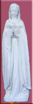 Mary Mystical Rose (Rose Mystica) Statue