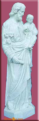 Saint Joseph And Child Statue
