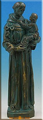 Saint Anthony And Child Statue