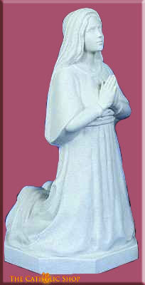 Saint Bernadette Outdoor Garden Statue 16"