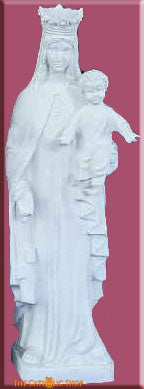 Our Lady Of Mount Carmel Statue