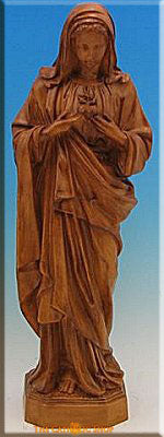 Immaculate Heart Of Mary Statue