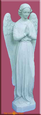 Outdoor Garden Standing Angel Statue